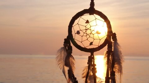 Dream Catcher at Sunset by the Sea