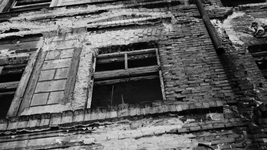 abandoned old buildings destroyed during ww2 , breslau , wroclaw , eastern europe, germany,  poland 