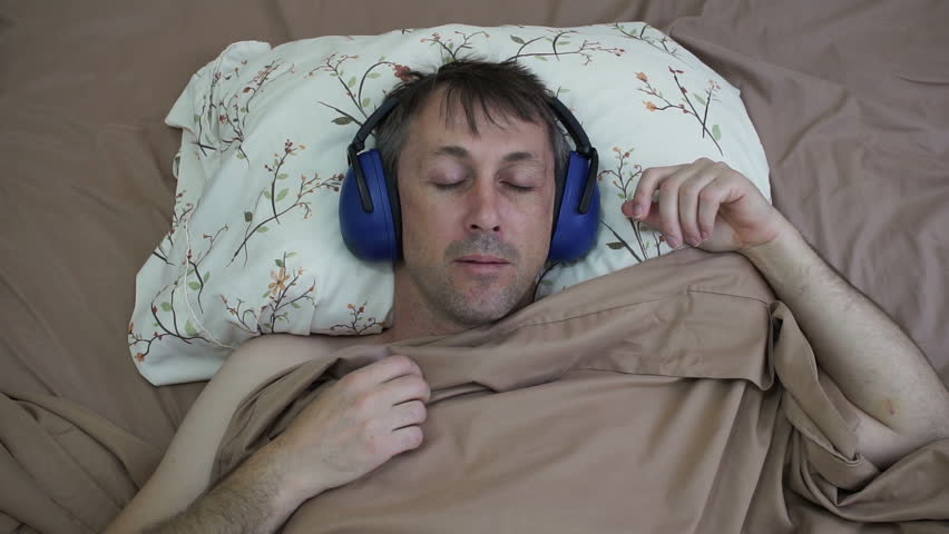 Male Night Shift Worker Sleeping Bed 