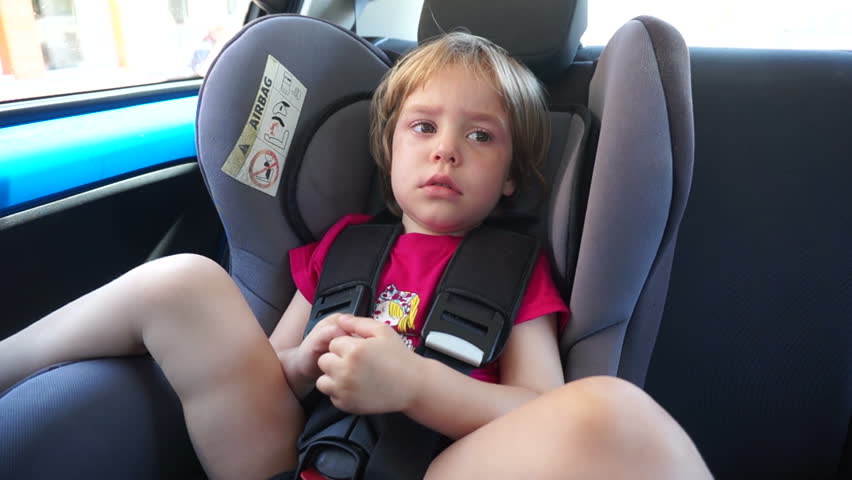 baby cries in car seat