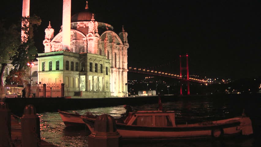 Ortakoy Mosque in Istanbul-Turkey