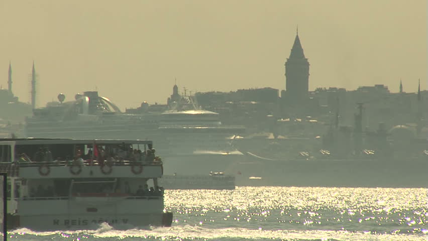 Galata Tower in Istanbul Turkey