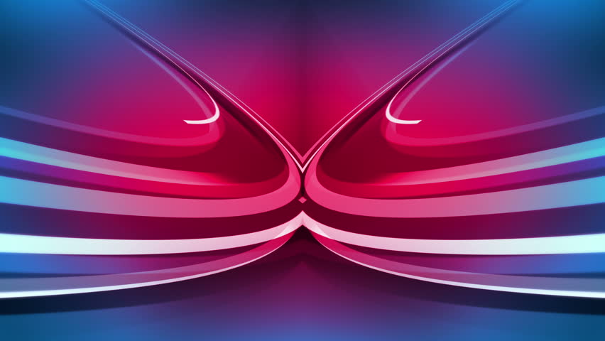 Fast Motion Graphic Curves Abstract Animation
