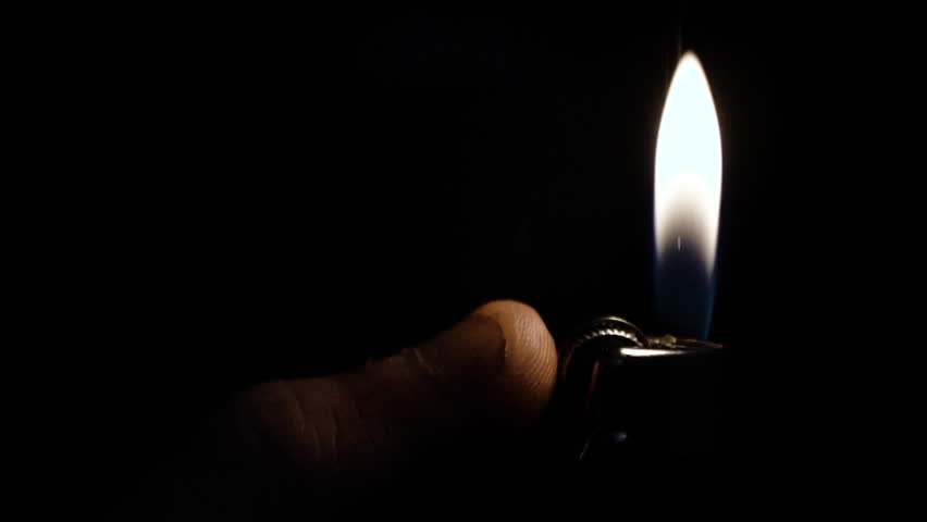 cigarette lighter flame