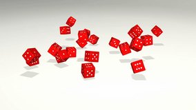 Bouncing dice - slow motion, red dice
 - Powered by Shutterstock - Get 15% off with code: PIKWIZARD15