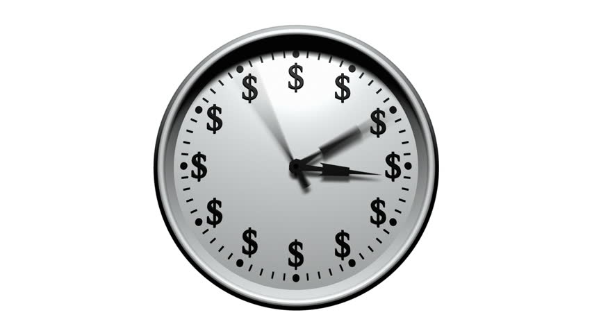 Time Is Money - Dollar Clock