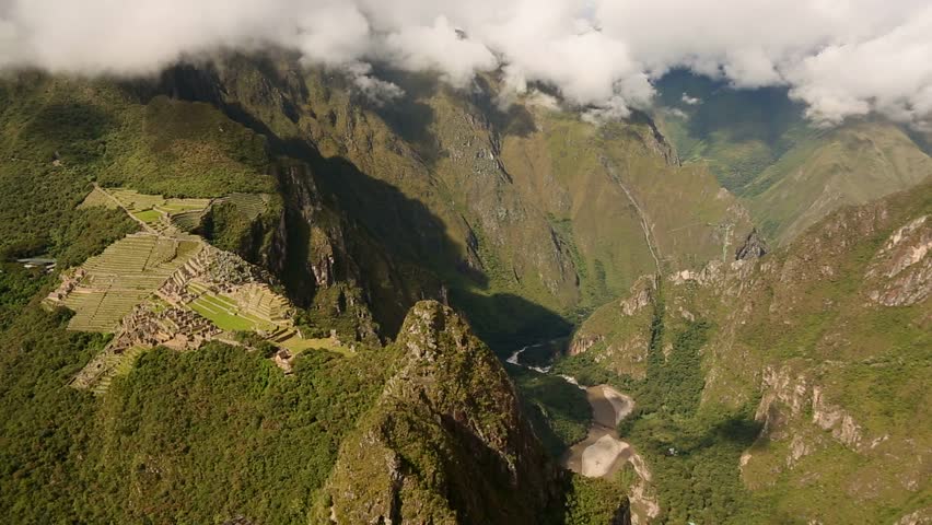 MACHU PICCHU (Different perspective) of Machu Picchu. HD Video clip footage