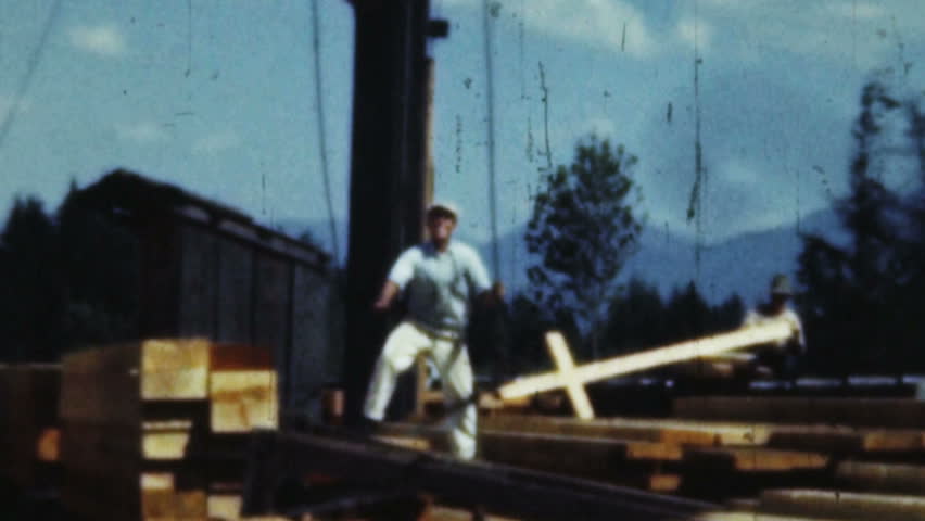 Lumber Mill Archival 1960s