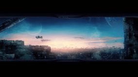 Person Opens Digital Window In City Of The Future - Powered by Shutterstock - Get 15% off with code: PIKWIZARD15