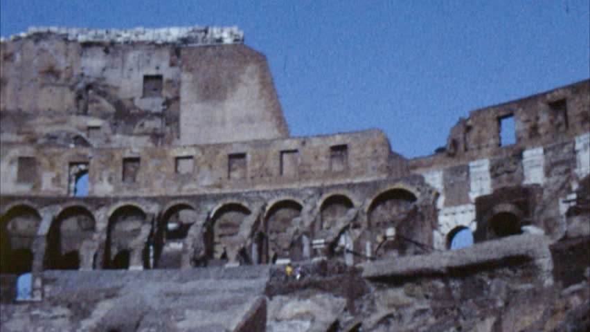 Colosseum, Rome, Italy Archival 1960s
