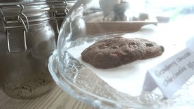 Homemade cranberry cookie ,4K