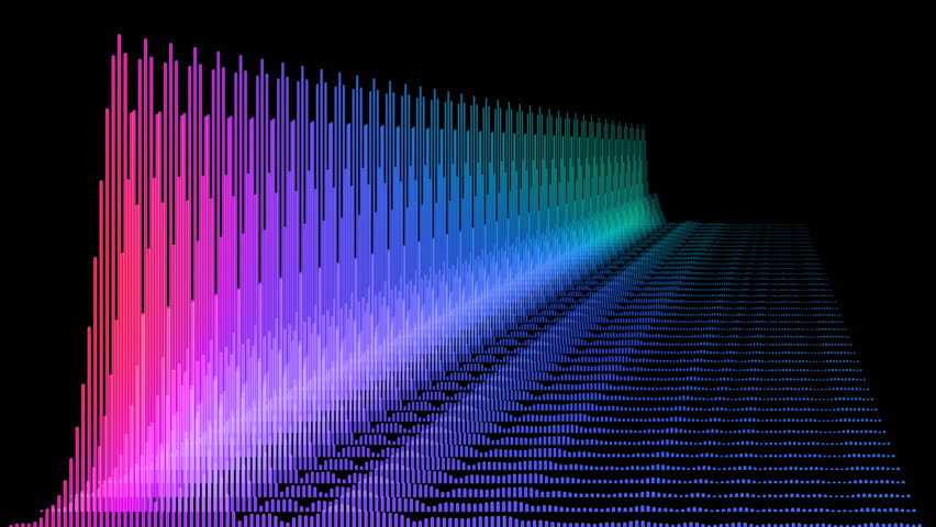 Equalizer Sound Spectrum Waveform + Audio