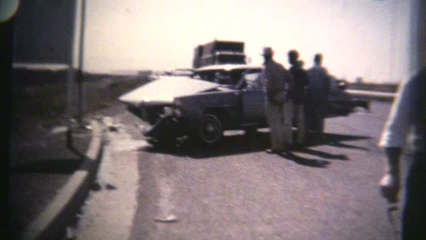 Car Accident Archival 1960s