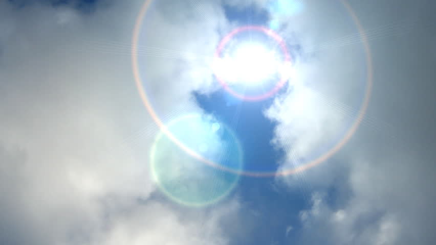 Beautiful Clouds + Sun HD Loop