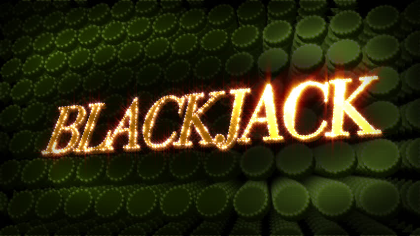 Blackjack - Glitter Sparkle Text