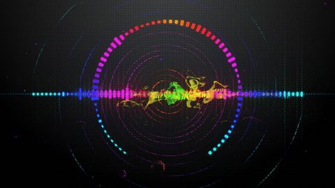 Seamless Animation of Audio Spectrum