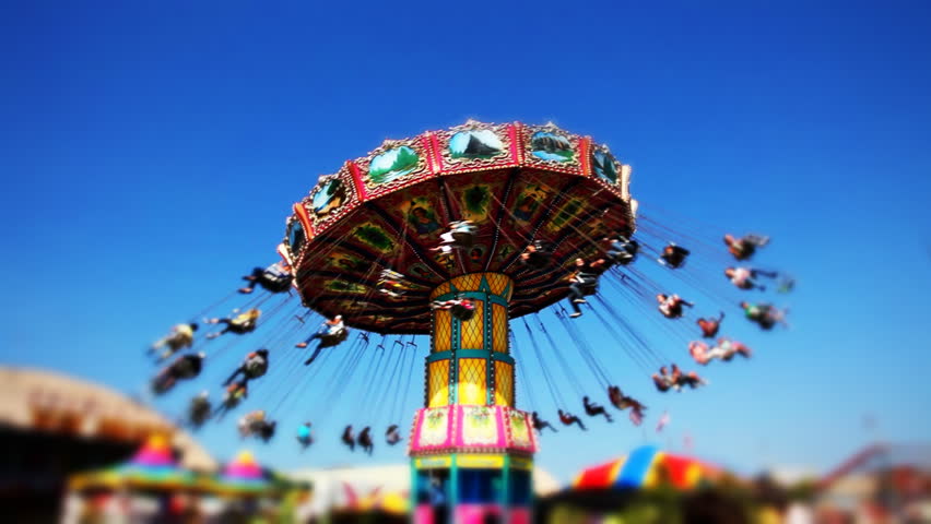 Carnival Swing Ride at Fair