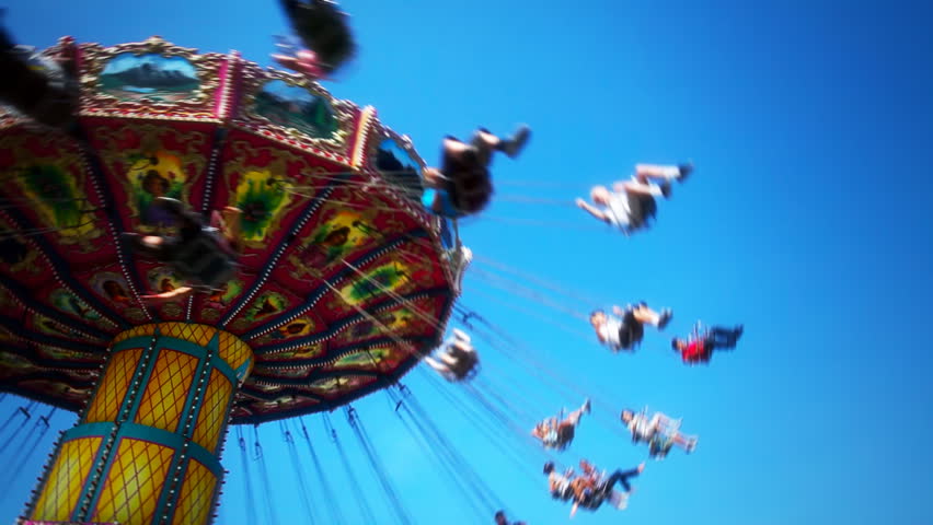 Carnival Swing Ride at Midway