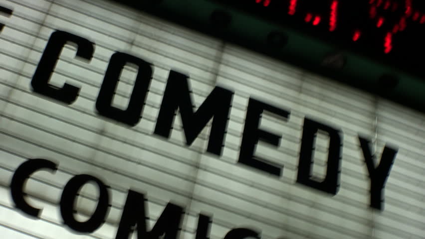 COMEDY' Show Marquee Sign