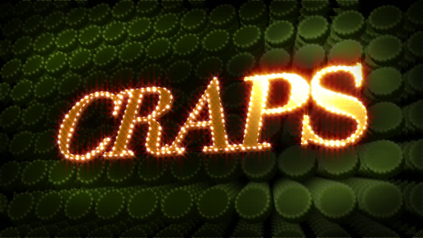 Craps - Glitter Sparkle Text