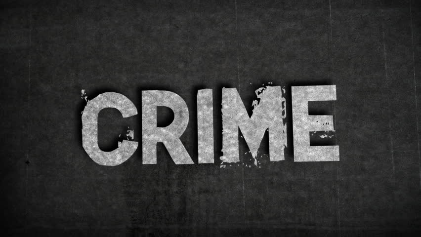 Crime Law Justice Text Animation Title HD