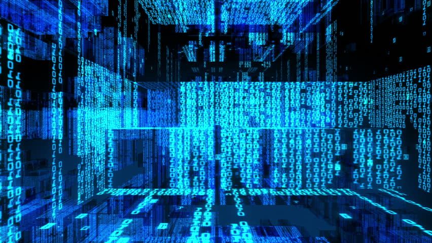 Data Code Digital Computer Matrix Technology