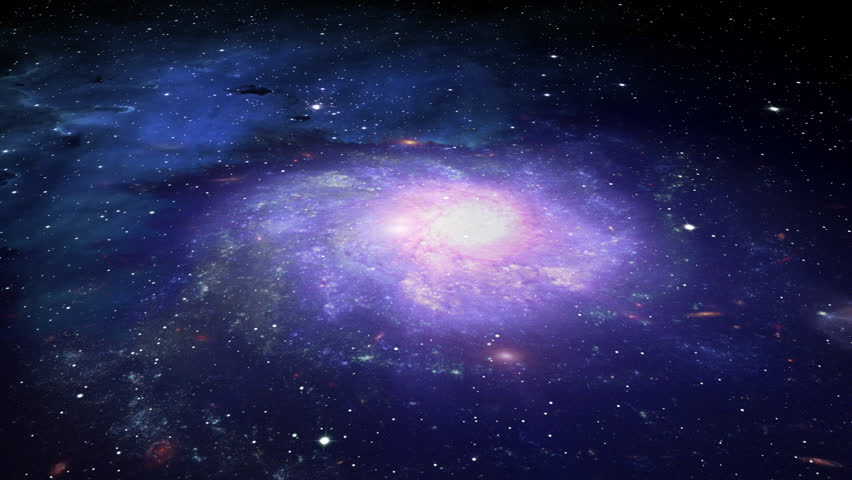 Deep Space Galaxy and Stars