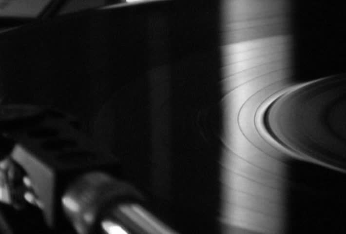 DJ Vinyl Spinning Record Player