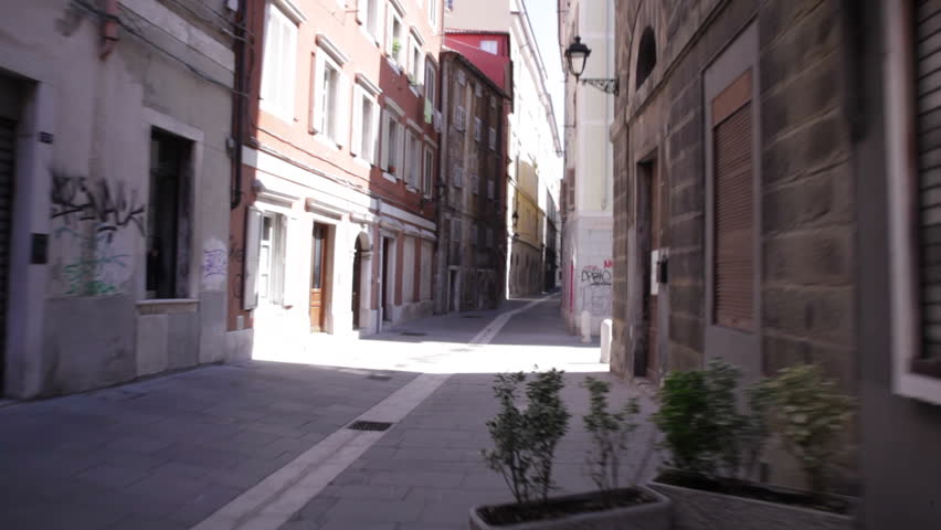 Speed footage arount the Trieste streets