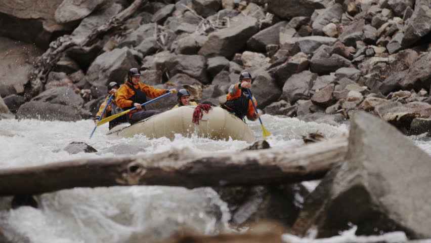 Whitewater Rafting 4k