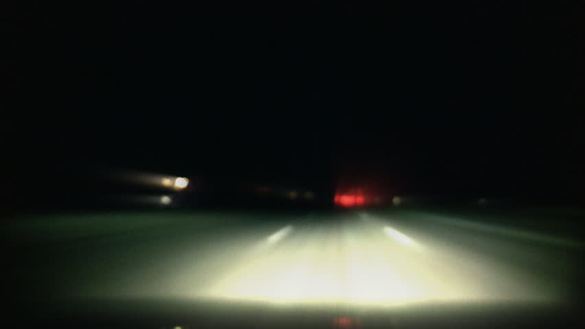 Driving Autobahn Night