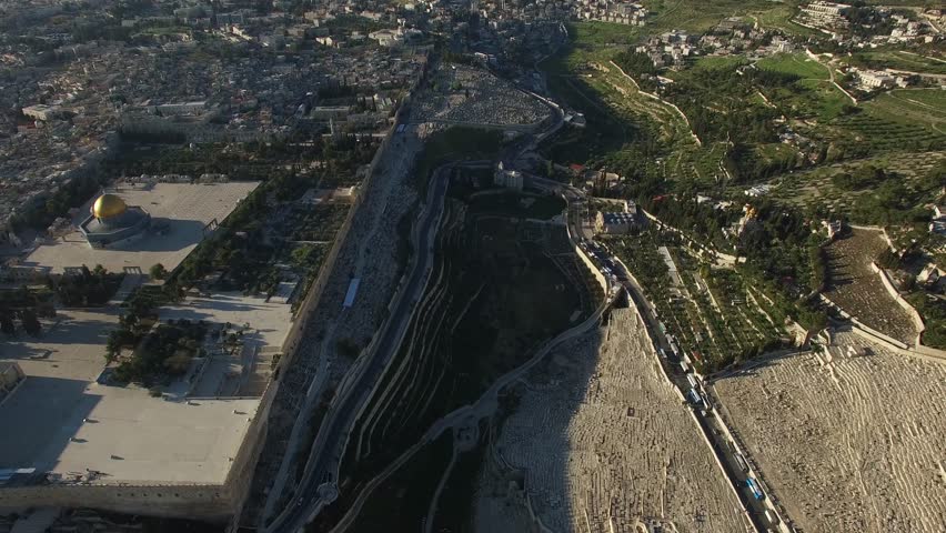 Jerusalem - Temple mount; Mount of Olives(Version 02)