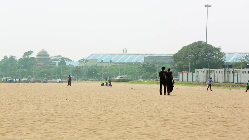 Chennai Marina Beach relax in peoples, The world second longest beach on Chennai Marina beach at India