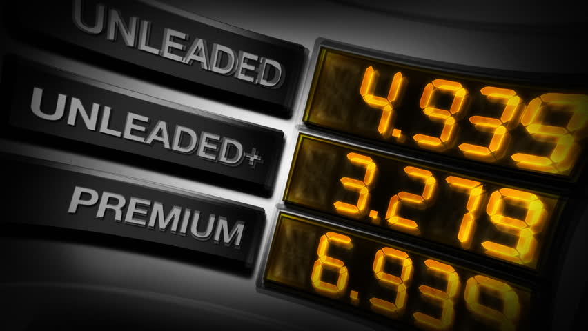 Gas Pump Prices Digital Animation