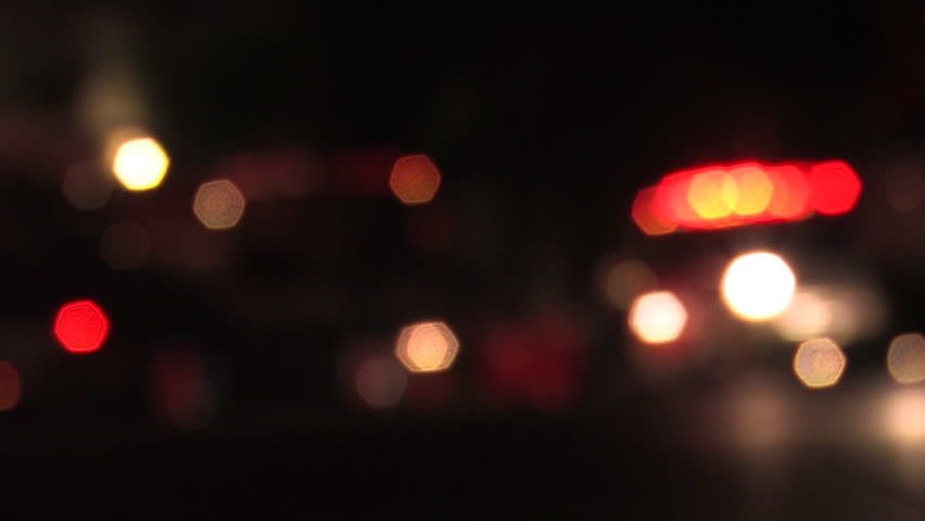 Fire Trucks Optical Defocus at Night