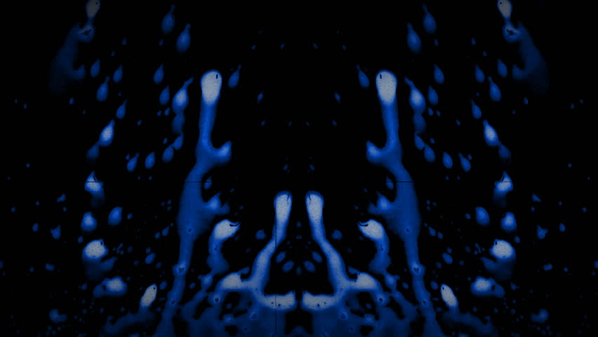 Grunge + Ink Rorschach Abstract