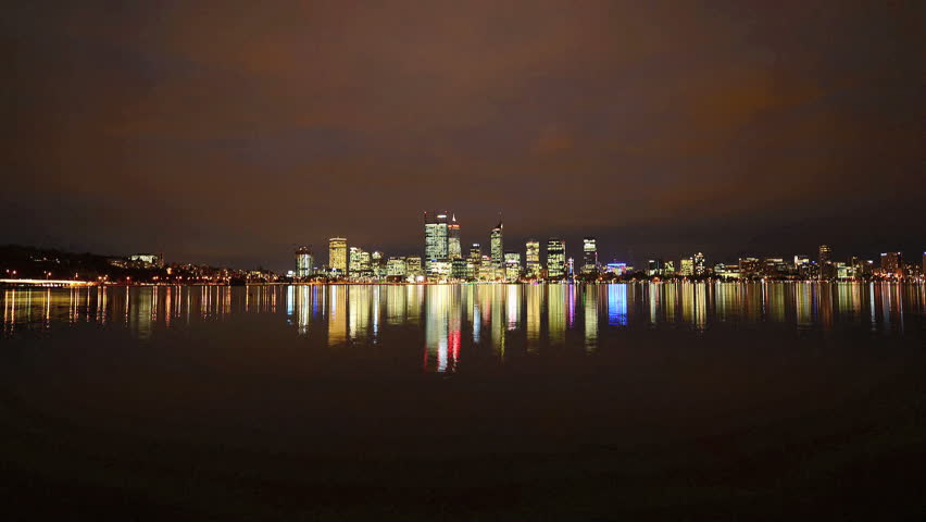 Perth, capital of Western Australia, where the Swan River meets the southwest coast.
