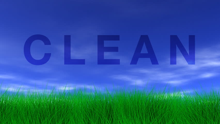CLEAN, Green Grass and Blue Sky