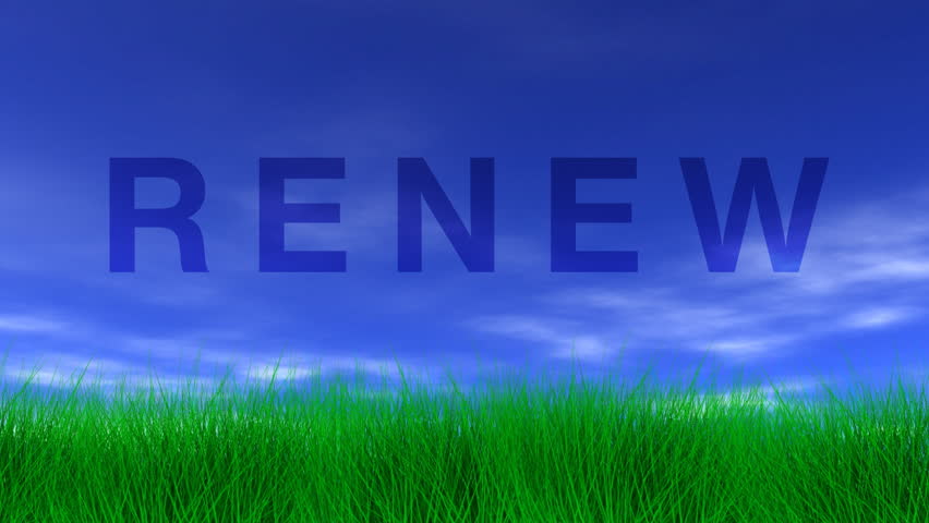 RENEW, Green Grass and Blue Sky