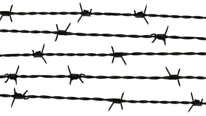 Video Stok barbed wire remains iron curtain (100% Tanpa Royalti) 17508877 S...