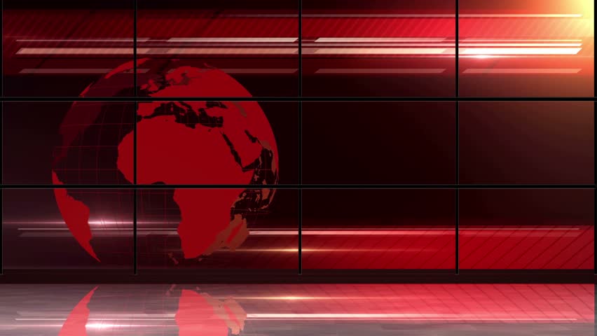 News Tv Studio Set - Stock Footage Video (100% Royalty-free) 17521624