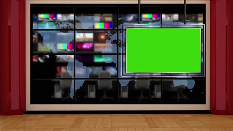 News Tv Studio Set の動画素材 ロイヤリティフリー Shutterstock