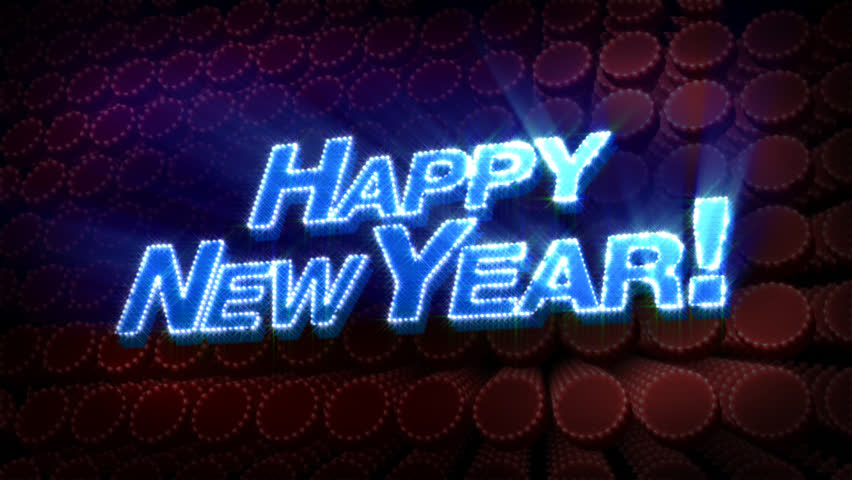 Happy New Year! - Glitter Sparkle Text