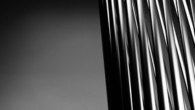 Silver Poles Abstract On Black Text Space.
Loop able 3DCG render Abstract Animation.