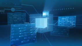 Stock Market Tickers - Interface Technical Data - Powered by Shutterstock - Get 15% off with code: PIKWIZARD15