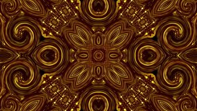 Golden mandalaGolden mandala animated kaleidoscope visual for music videos, stage design, audiovisual show, events, night clubs, awards and openers.