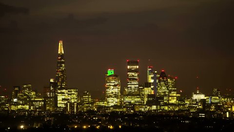 Night to day City Of London Time Lapse
Dramatic time lapse of downtown cityscape as the sun rises and the lights go out all over town.