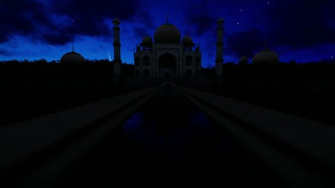 Taj Mahal twentyfour hour timelapse