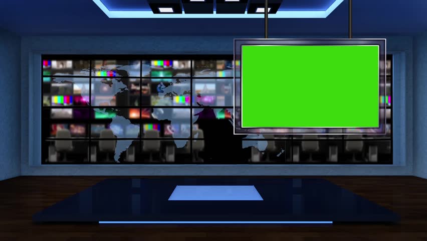 News Tv Studio Set の動画素材 ロイヤリティフリー Shutterstock