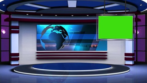 Red News Studio Set Stock Footage Video 100 Royalty Free Shutterstock